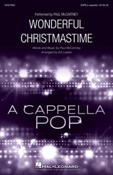 Wonderful Christmastime SATB choral sheet music cover